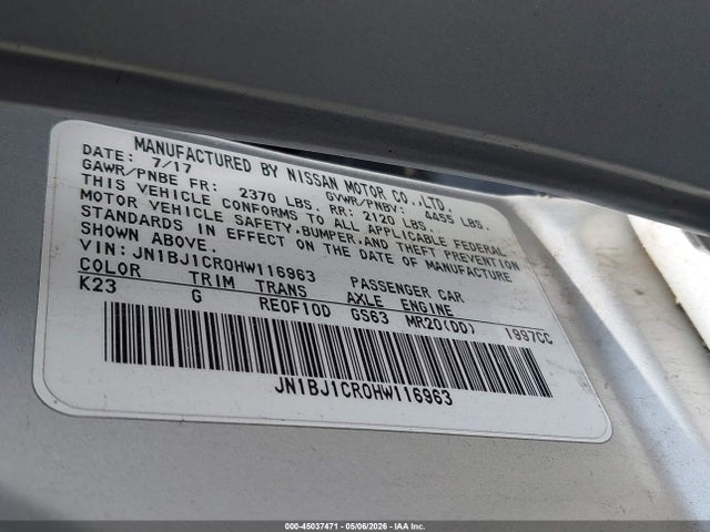Nissan Rogue S