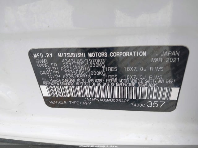 Mitsubishi Outlander 2.0 Se 2wd