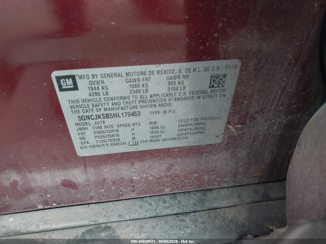 Chevrolet Trax Ls