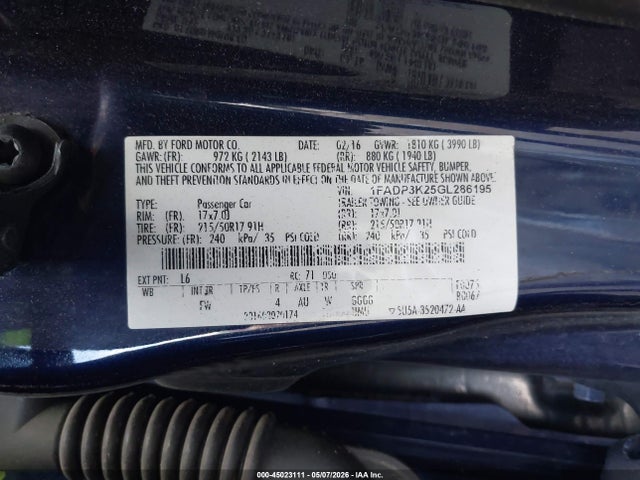 Ford Focus Se