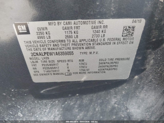 Chevrolet Equinox Lt