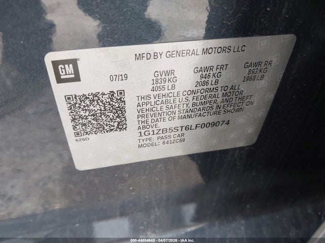Chevrolet Malibu Fwd Ls