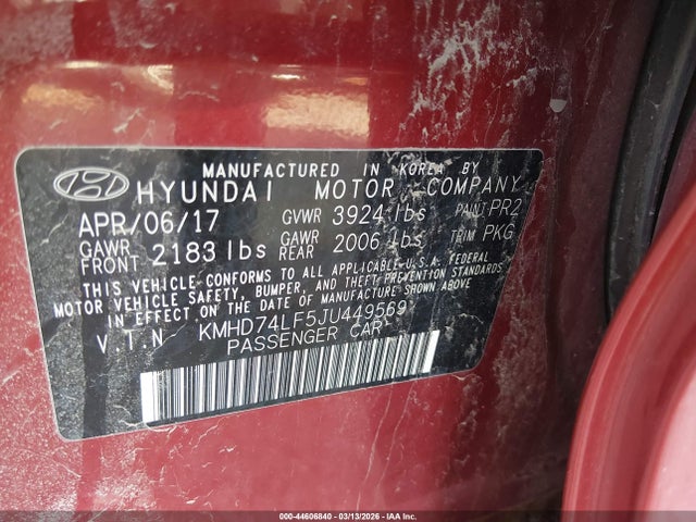 Hyundai ELANTRA Se