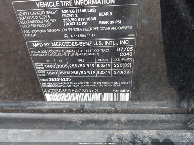 Mercedes-Benz M-Class 4matic
