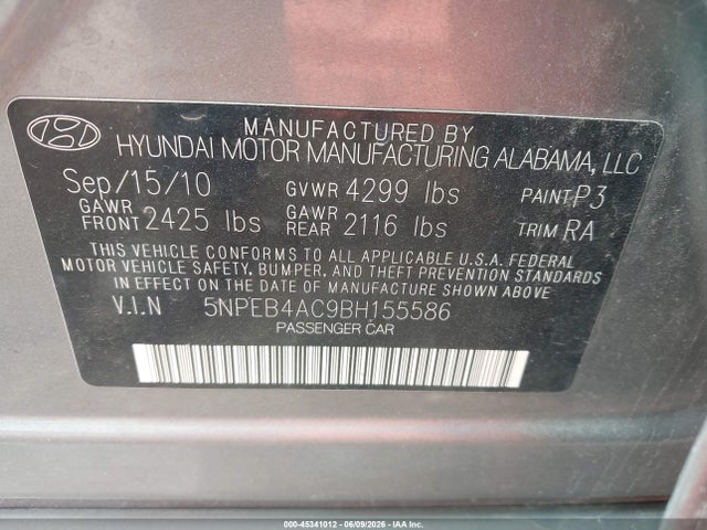 Hyundai SONATA Gls