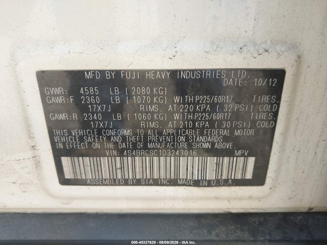 Subaru Outback 2.5i Limited