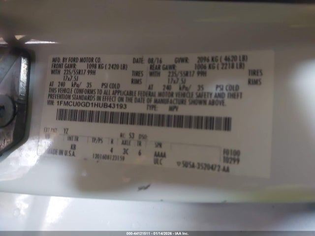 Ford Escape Se