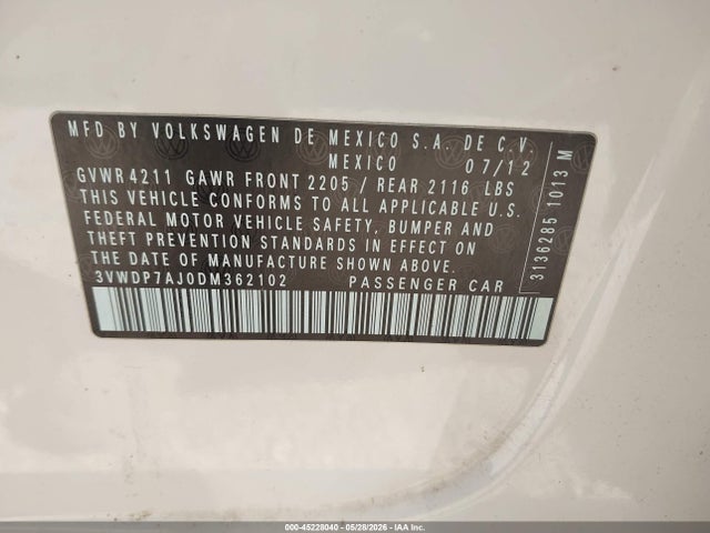Volkswagen Jetta 2.5l Se