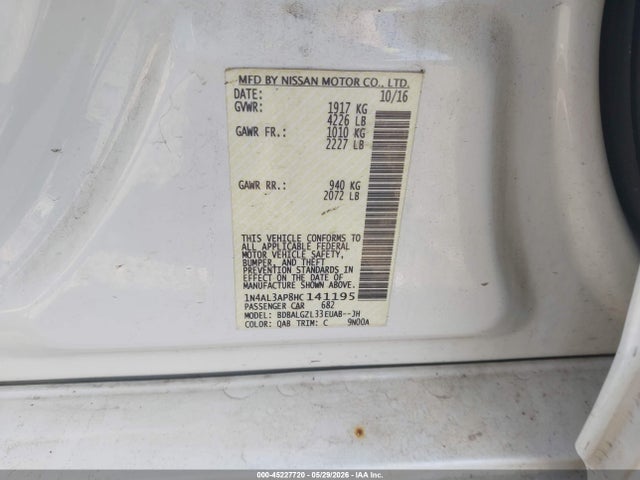 Nissan Altima 2.5 S