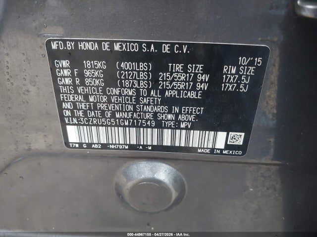 Honda HR-V Ex