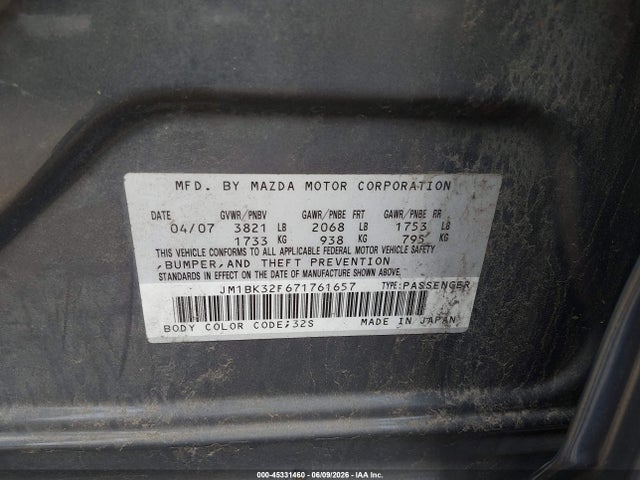 Mazda Mazda3 I
