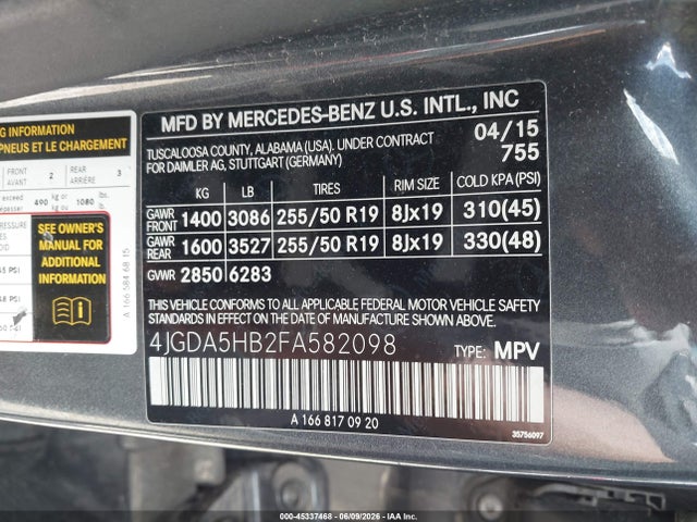 Mercedes-Benz M-Class 4matic