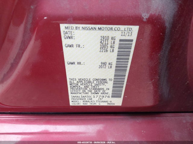 Nissan Altima 2.5 S