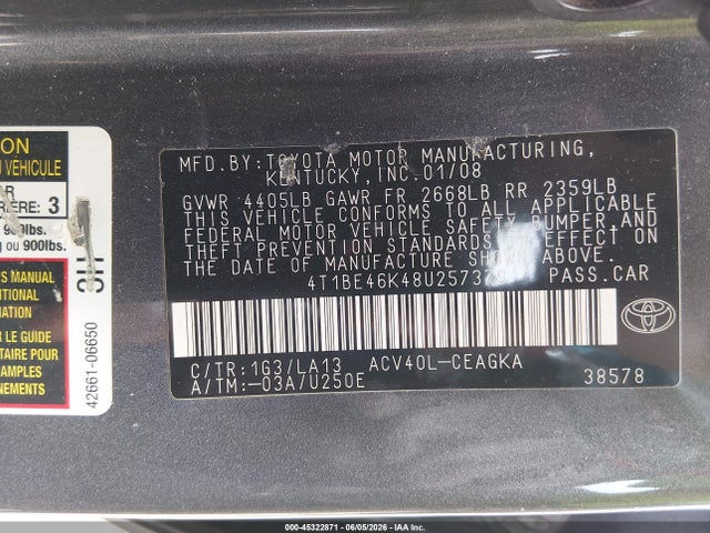 Toyota Camry Xle