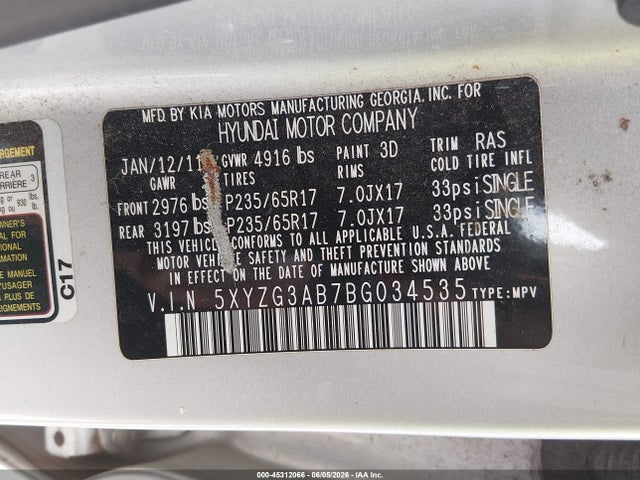 Hyundai SANTA FE Gls