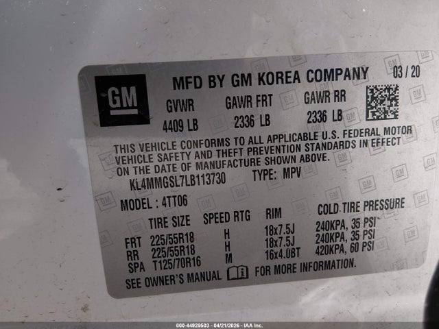 Buick Encore GX Awd Essence