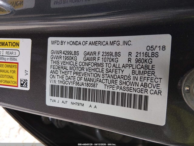 Honda Accord Ex-l