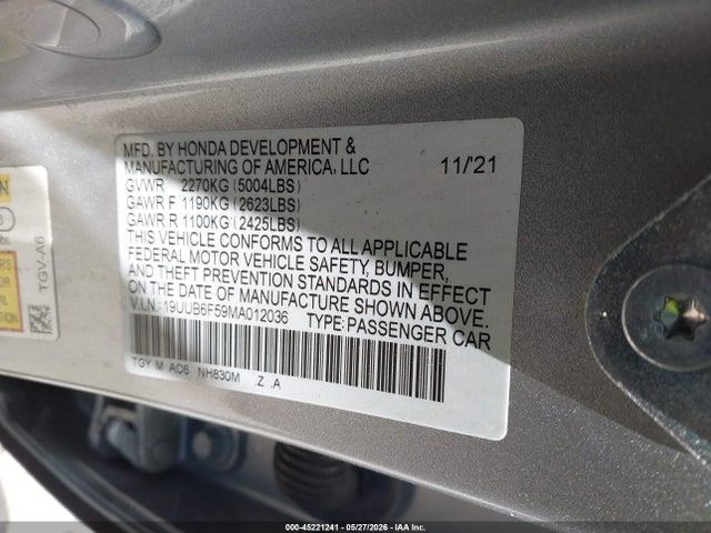 Acura TLX A-spec Package