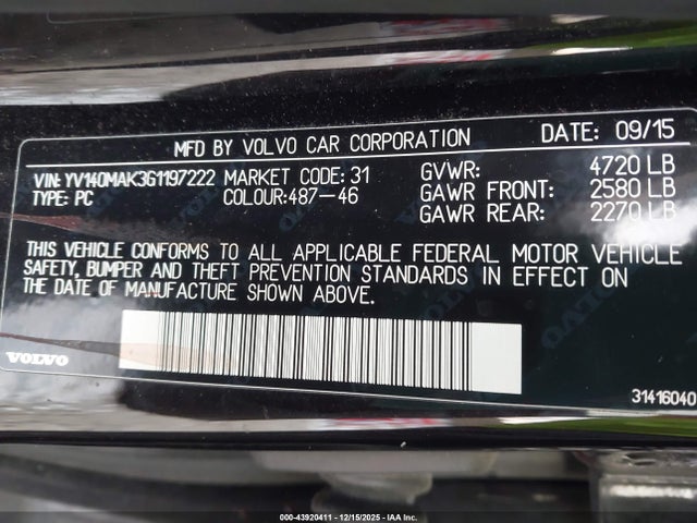 Volvo S80 T5 Drive-e