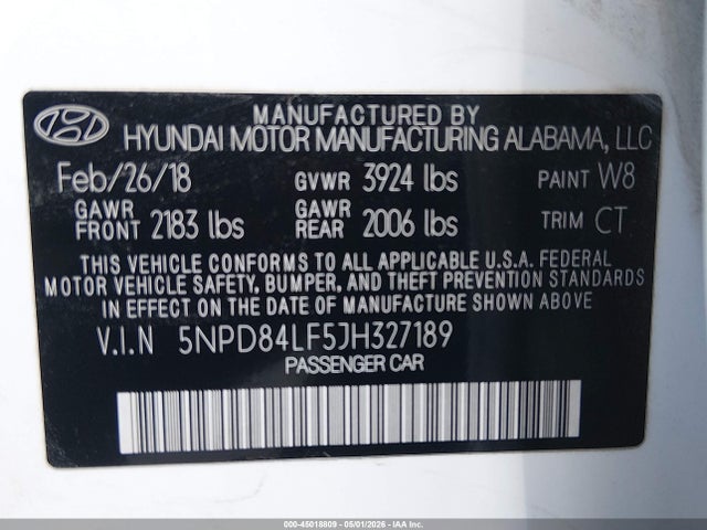 Hyundai ELANTRA Sel