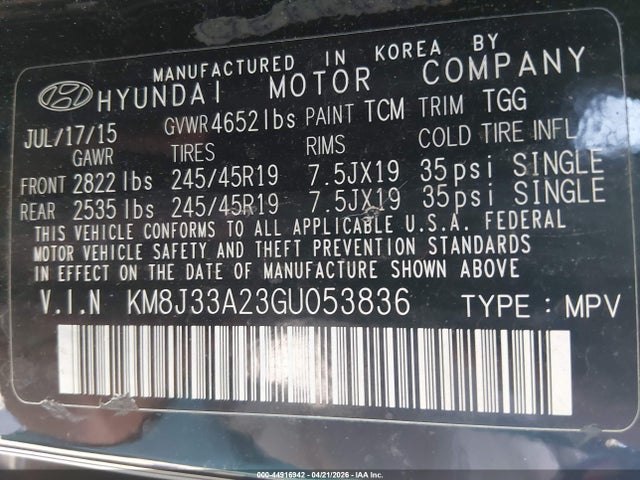 Hyundai TUCSON Sport