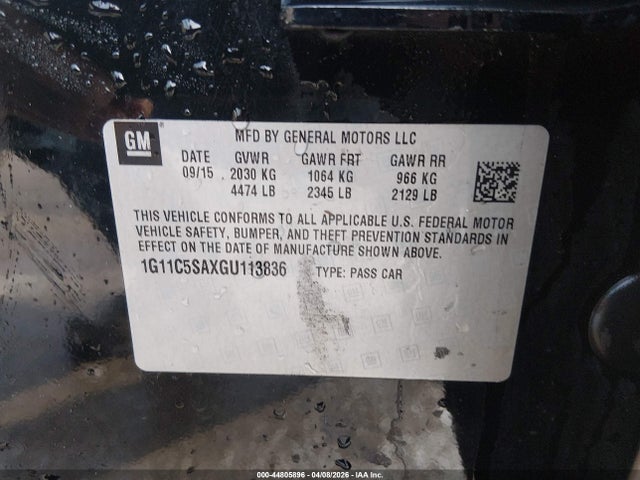 Chevrolet Malibu Lt