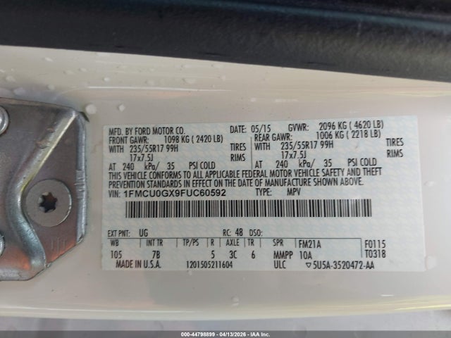 Ford Escape Se