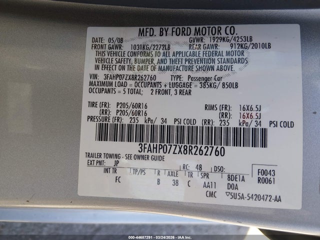 Ford Fusion Se