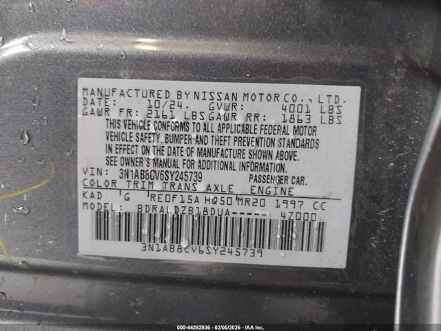 Nissan Sentra Sv