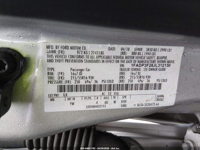 Ford Focus Se