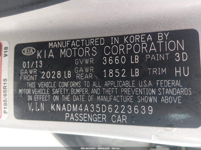 Kia Rio Lx