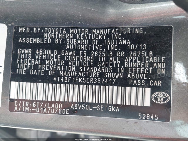 Toyota Camry Xle