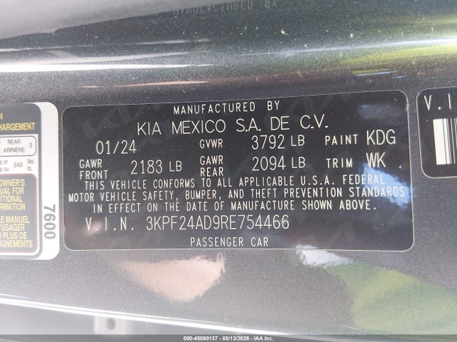 Kia Forte Lx