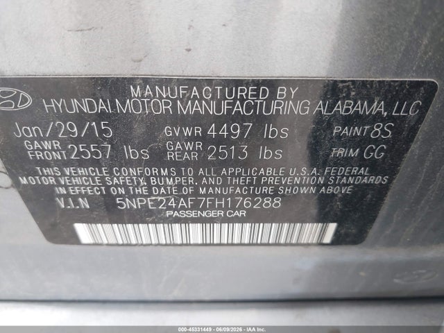 Hyundai SONATA Se