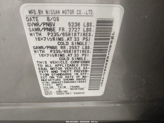Nissan Murano Sl