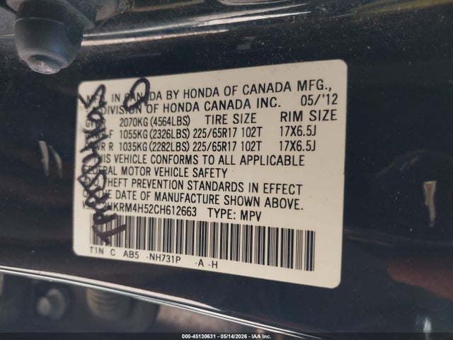 Honda CR-V Ex