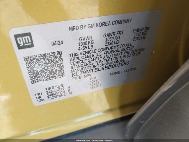 Chevrolet Trailblazer Fwd Rs