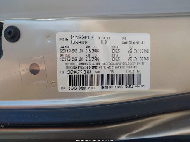 Dodge Grand Caravan Sxt