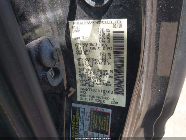Nissan Frontier Se