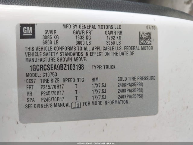 Chevrolet Silverado 1500 Lt