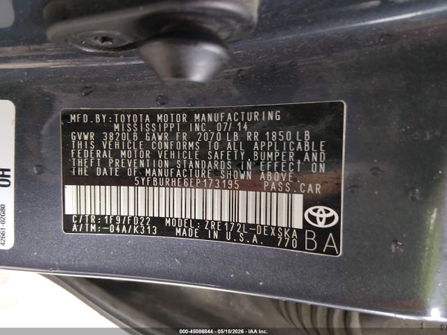 Toyota Corolla S Plus