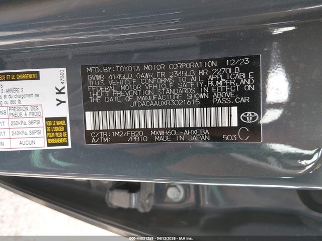 Toyota Prius Le