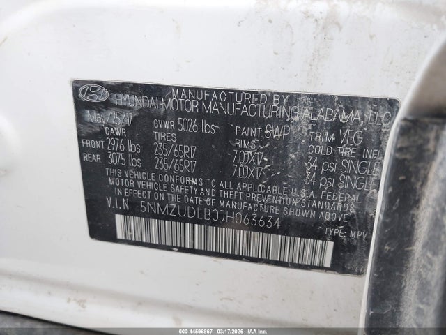 Hyundai SANTA FE 2.4l