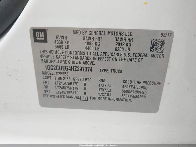Chevrolet Silverado 2500 Wt