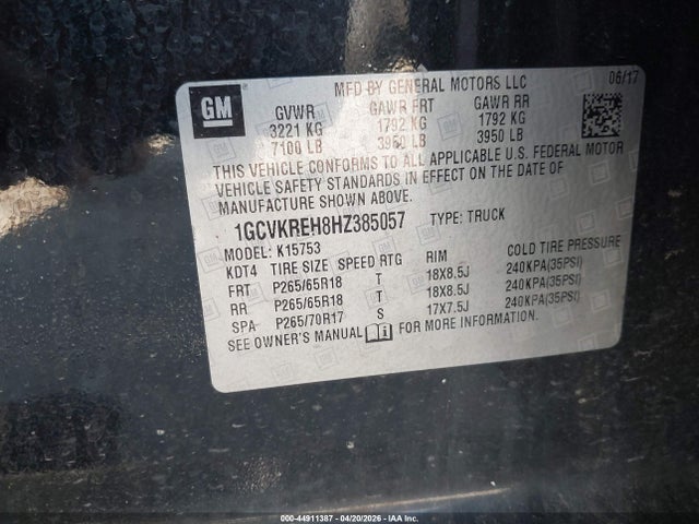 Chevrolet Silverado 1500 1lt