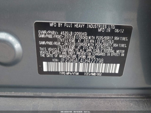 Subaru Forester 2.5xt Premium