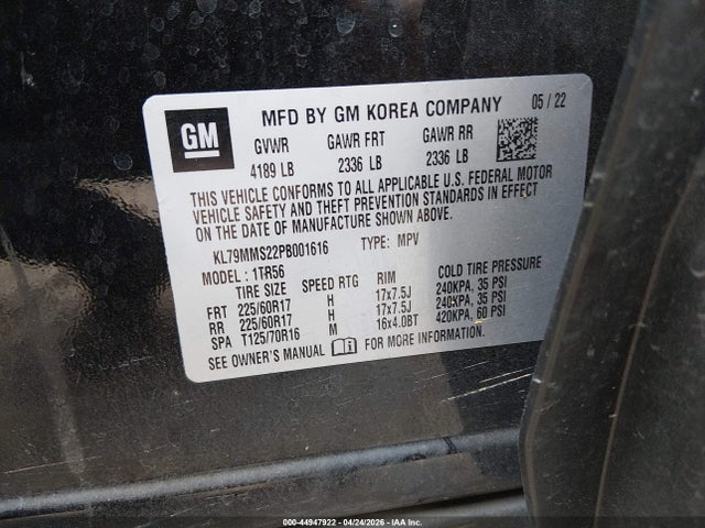 Chevrolet Trailblazer Fwd Ls