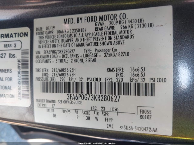 Ford Fusion S