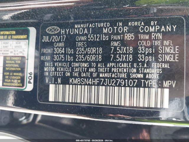 Hyundai SANTA FE Se