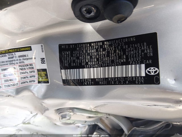 Toyota Corolla Se